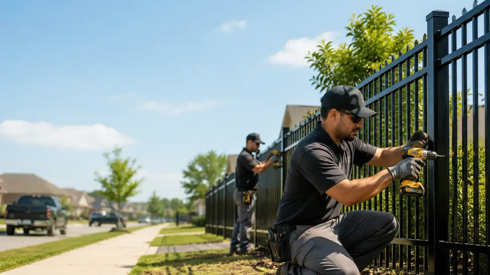 Metal Fence Installation in Fort Mccoy, FL